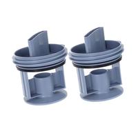 HOMSFOU 2pcs Washing Machine Filters Drain Pump Coin Trap Fluff Filter Replacement Drum for Washer Sink Drain Strainer Water Pump Strainer