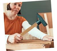HOMSFOU 2pcs Wooden Hammer Handles Replacement Grip for Ball Peen and Club Hammers Durable Shockproof Skid Handles for Outdoor and Gardening Tools