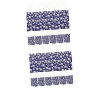 HOMSFOU 2sets Tennis Pattern Candy Packing Bags Adorable Handheld Festival Goodies Bags for Tennis Parties Birthdays Weddings Creative Cartoon Design for Fun Celebrations 10pcs*2