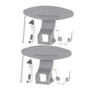 HOMSFOU 2sets Washing Machine Door Lock Accessories Grey Handle Latch Hook Compatible for Lg Front Load Washer Spare Parts Replacement Drum Washer Door Handle