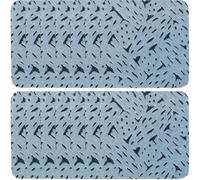 HOMSFOU 3 Bottles Eyelash Extension Glue Wipes Cotton Pads 600 Pieces Blue Bottle Neck Glue Remover Pads for Salon Lash Cleaning and Residue Removal