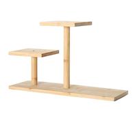 HOMSFOU 3-Tier Succulent Plant Stand Indoor Bamboo Plant Shelf Display Holder for Desk Window Corner Tiered Planter Shelf for Small Pots