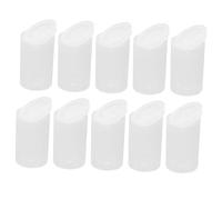 HOMSFOU 30 Pcs Plastic Film Canisters with Lids, Small Film Storage Containers for Camera Rolls and Accessories, Wide Mouth Reel Holders for Travel and Photography Storage