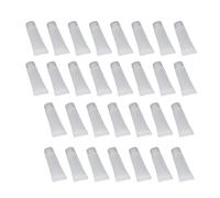 HOMSFOU 30pcs 10ml Frosted Cosmetic Squeeze Bottles Set, Portable Travel Empty Lotion Hand Cream Tubes, Refillable Subpackaging Dispensers for Facial Cleanser and Cream Storage