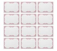 HOMSFOU 30pcs Blank Certificate Paper Printable Blank Paper A4 Size Fine Workmanship Simple Yet Elegant Look Design Delicate Details for Employee Recognition and End of Year Awards