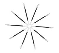 HOMSFOU 30pcs Diamond Tip Refill Gel Pen Refills Neutral Pen for Creative Office Stationery