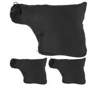 HOMSFOU 3pcs Dust Collector Bags with Zipper for Model Miter Saw Planer Reusable Sawdust Collection Hood Efficient Drill Dust Protector Versatile Table Saw Accessories