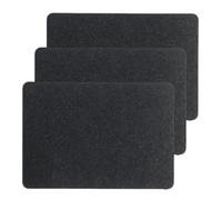 HOMSFOU 3pcs Heat Resistant Felt Mat for Air Fryer and Blender, Non-slip Kitchen Appliance Slide Pad, Washable Countertop Protective Mat for Heat Insulation and Surface Protection