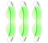 HOMSFOU 3pcs Ice Eye Mask Set for Headache Relief and Deep Sleep Cooling Gel Eye Masks Super Smooth and Comfortable Do Not Leave Marks for Therapy at Home Or Random Color