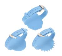 HOMSFOU 3pcs Reusable Silicone Memo Wristbands for Nurses Erasable Note Bands Adjustable Fit for Medical Professionals and Caregivers
