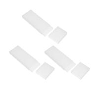 HOMSFOU 3pcs Travel Tongue Scraper Storage Boxes Compact Tongue Cleaner Holder Cases for Outdoor and Oral Care Tool Organization