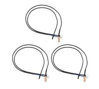 HOMSFOU 3pcs Waterproof Air Conditioner Temperature Sensor Probe Replacement Compatible with Panasonic 5k Thermistor Digital Room Temperature Detection Cable for Indoor Ac Units