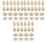 HOMSFOU 3sets Conch Shells Craft Accessories for Beach Themed Landscaping for Fish Tank Decorations and Bonsai Displays 100pcs*3