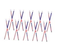 HOMSFOU 40pcs American and British Flag Pencils with Erasers for World Culture Inspired Stationery School Supplies for Homework Art Projects Party Favors and Positive Reinforcement Rewards