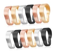 HOMSFOU 40pcs Pendant Clasps Bails Copper Jewelry Findings for Necklace Bracelet Making and Easy to Use Charm Connectors for Diy Craft Projects