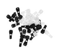 HOMSFOU 40Pcs Plastic Shoelace Tips Durable End Caps for Shoelaces Easy to Use Clips for Sneakers and Lanyards for Runners Athletes and Casual Wear