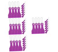 HOMSFOU 40pcs Portable Lottery Ticket Scrapers Versatile Scratch Off Tool for Lottery Stickers and Labels Compact Smooth Edges Design