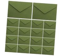 HOMSFOU 40pcs Vintage Invitation Envelopes Blank Greeting Cards Envelopes Elegant Design for Weddings Engagements and Parties Smooth Surface for Detail Reflection for Thank You Notes and