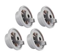 HOMSFOU 4pcs Dishwasher Wheels Replacement for Premium Dishwasher Lower Rack Rollers Compatible with Model 165314 Dish Rack Accessory Set