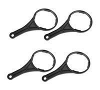 HOMSFOU 4pcs Filter Canister Wrench for Water Purifier Housings Reusable Spanners with Reinforced Tooth Grip for Odorless Crack-Resistant Filter Maintenance