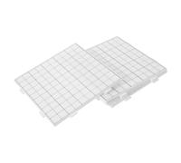 HOMSFOU 4pcs Fuse Bead Pegboards Plastic Square Lined Boards for Boys and Girls DIY Crafts Bead Jewelry Boards Pegboards
