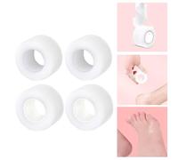 HOMSFOU 4pcs Invisible Adhesive Heel Pads for Foot Care, High-Heeled Shoes Patch Multifunctional Blister Protection, Comfortable Foot Heel Stickers for Women and Men