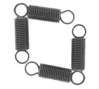 HOMSFOU 4pcs Microwave Door Latch Spring Set, Spring-loaded Appliance Door Repair Hook Assembly for Universal Microwave Models, Compatible with Popular Brands