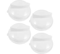 HOMSFOU 4Pcs Microwave Knobs Replacement Timer Control Knob for Microwave Ovens Efficient Heat Fits Various Appliances Essential Kitchen Accessory