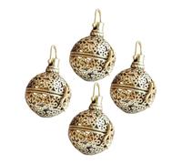 HOMSFOU 4Pcs Openable Retro Aroma Diffuser Pendant Vintage Hollow Floral Scented Ball Necklace Charms for Women Hanging Aromatherapy Jewelry for Stress Relief and Fresh Fragrance
