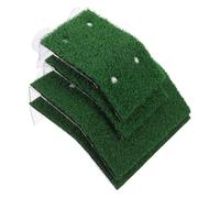 HOMSFOU 4pcs Pool Escape Ramp for Pets - Medium Large Suction Cup Rescue Ladder with Artificial Turf - Dog, Cat, Frog, and Small Animal Pool Safety Ramp for Animal Rescue