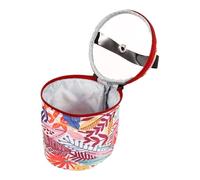 HOMSFOU 4pcs Portable Small Yarn Storage Bag with Double Zipper Lightweight Crochet Organizer for Knitting Tools Compact Yarn Holder for Travel and Craft Project Storage