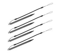 HOMSFOU 4pcs Resistive Touch Screen Stylus Pen Spring Rope Design for Pos Systems Pdas Industrial Writing Input