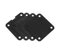 HOMSFOU 4pcs Rubber Air Compressor Pads High Sealing Pressure Switch Gaskets Static Mounting Cushions for Stable Operation and Efficient Industrial Use