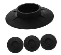 HOMSFOU 4pcs Slip Mats Rubber Washer Stabilizer Washer and Dryer Vibration Mat for Washing Machine Vibration Walking Pads