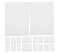 HOMSFOU 500 Pcs White Office Printer Paper Multipurpose Double Sided Copy Paper for Inkjet Printers High Contrast Print Quality for Business and Artistic Projects