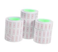 HOMSFOU 5000pcs Adhesive Price Tag Stickers for Supermarkets Retail Shops and Exhibitions Self Adhesive Cost Tag Labels for Product Identification and Pricing Needs
