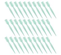 HOMSFOU 50pcs Eyelash Combs and Bangs Combs 12cm Portable Eyebrow Grooming Tool Eyelash Separators for Women Makeup and Bangs Organization Random Color