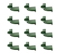 HOMSFOU 50pcs Green Corsage Safety Pins DIY Accessory for Wedding Boutonniere Brooch Buttonhole Pins for Bridegroom and Bride Ceremony Decoration