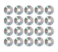 HOMSFOU 50pcs Handmade Decorative Cd Discs Diy Adornment Reflective Material Home Decor Hanging Ornaments