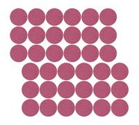 HOMSFOU 50pcs Pedicure Electric Sanding Pads Replacement Discs 80# 25mm Pink Nail Exfoliating Grinding Slices for Dead Skin and Callus Removal Foot File