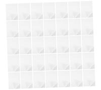 HOMSFOU 50Pcs Ultra-thin Single Sided Adhesive Tape Sheets for Crafts Scrapbook Card Making Ribbon Bow Strong Stick DIY Paper Projects