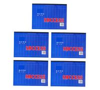 HOMSFOU 5pcs Inventory Log Books for Small Business Horizontal Accounting Ledger Notebooks with Detailed Stock Tracking Income and Expense Record Monthly Expense Tracker Business Check