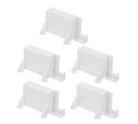 HOMSFOU 5pcs Microwave Oven Door Latch Plastic Replacement Parts for Model Easy Install Door Switch Bracket for Smooth Opening and Closing DIY Microwave Repair Kit