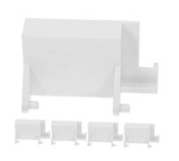 HOMSFOU 5pcs Microwave Oven Door Latch Replacement Parts Plastic Switch Brackets Microwave Repair Kit Easy Install Secure Closure for Oven Door Mechanism