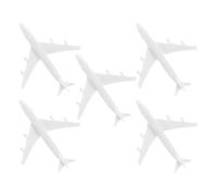 HOMSFOU 5Pcs Miniature Airport Facility Model 1.8Cm X 1.6Cm Plastic Craft Accessories for Model Planes Sand Tray Decoration Home Desktop Ornament