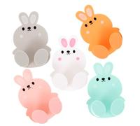 HOMSFOU 5pcs Multi-Color Plug Holder Hooks Self-Adhesive Power Cord Cable Retainer for Wall Mount Space-Saving Organizer for Home and Office Easy Installation Versatile Storage