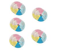 HOMSFOU 5sets Portable Feeling Wheel Badge Emotion Wheel Accessory for Backpack Decoration Compact Mental Health Enamel Pin Gift Durable and Stylish Emotion Chart Ornament 2pcs*5