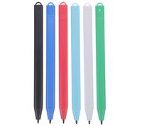 HOMSFOU 6 Pcs LCD Paint Pen Tablet Writing Pin LCD Board Pens Stylus for Drawing Tablet Drawing Tablet for Replacement Drawing Pen LCD Writing Tablet Drawing Board Writing Pen Plastic