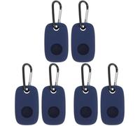 HOMSFOU 6 Pcs Tile Mate Shockproof Cover Case Keychain Accessories Keychain Protective Cover Silicone Air Tag Holder Key Fob Holder Tiles Pro Simple Protector Silica Gel