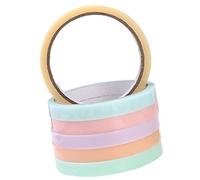 HOMSFOU 6 Rolls Sticky Ball Tapes DIY Adhesive Craft Tape for Handcraft Stress Relief Creative Projects Random Colors Random Color